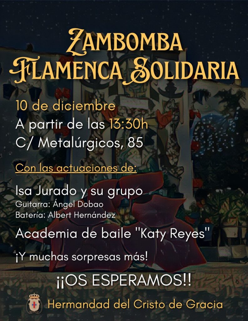 Zambomba Flamenca Solidaria nueva ubicacion